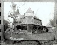 Samuel Sydney Gause, Jr, House, Springfield, Composite - S S, Portia, &amp; Montelle on Porch -Composit437