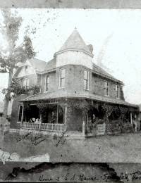 Samuel Sydney Gause, Jr, House, Springfield, Composite - S S, Portia, &amp; Montelle on Porch -Composit437