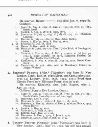 Prentis Genealogy (Waitsfield, VT - 1)