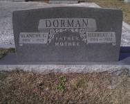Herbert Brooks Dorman Headstone