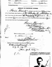 Dow Maulsby Bryant passport application page 2