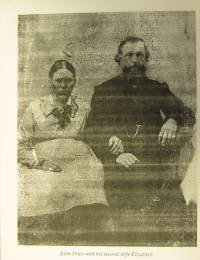 Elizabeth Ann Hayes 1835 (1835 - 1906) &amp; husband PRICE JOHN