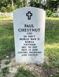 Paul Chestnut headstone