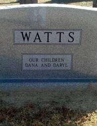Danny Quince Watts headstone back.14