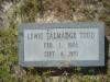 Lewis Taldadge Todd Sr headstone