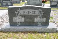 Gravestone of Ira &amp; Dula (Cox) Prince