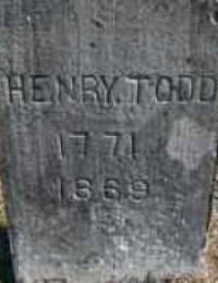 Henry James Todd tombstone