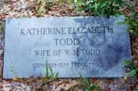 Katherine Elizabeth Edge Todd