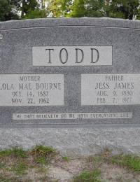 Todd, Jesse &amp; Bourne, Lola marker