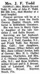 Mattie Bryant Obit.