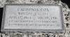 Headstone Sarah Caldonia Cox Lee Buck Creek Cemetery Horry Co SC