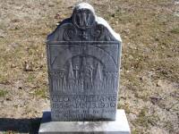 George W. Williams gravestone