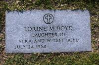 Lorine Boyd marker