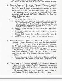 Prentis Genealogy (Waitsfield, VT - 3)