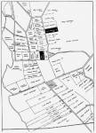 Map of the first homesites of Guilford, Connecticut.