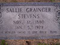 Sallie Grainger Stevens