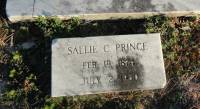 Prince, Sallie C - marker