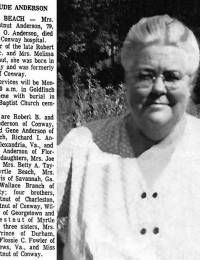 Maude Jane Chestnut Obit.