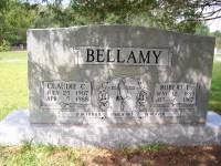 Robert Llewellyn Bellamy 1899 - 1967 Claudie Bell Cox 1907 - 1988 Bellamy Cemetery