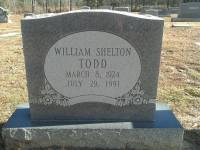 William Shelton Todd headstone