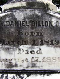 Rev Daniel Dillon Cox headstone 1