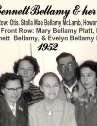 Bellamy, olivia bennett 1952 with kids