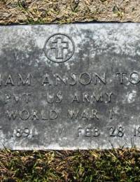 William Anson Todd headstone