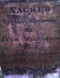 Martha Jane Todd Milligan tombstone
