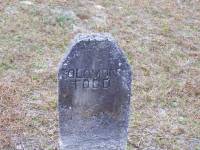 Solomon Todd headstone