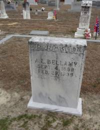 Azor Luther Bellamy Headstone