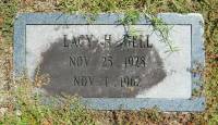 Gravestone of Lacy H. Bell
