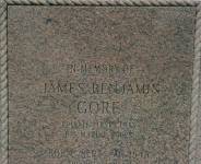 PFC James Benjamin Gore marker