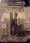 Joe Luther, Bertha Helen Todd Gore and unknown