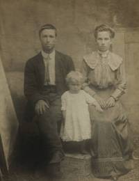 Todd, George Lawrence, wife and first son