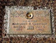 Margaret R Chestnut marker