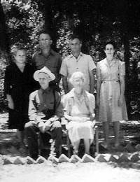 Ervin, Margie, Mannie, Jesse, Ozzie, Lois Bryant 1940s