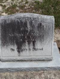 Nathan C Prince headstone