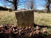 I B Hardee marker in Old City Cemetery, Lynchburg, VA