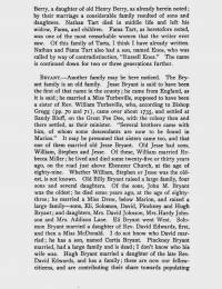 A History of Marion County by W W Sellers pg 197 Another Family may be here noticed The Bryant Family is an old Family