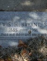 Lewis H. Bryant Headstone