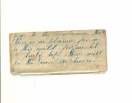 Mary R Todd Letter Fragment 1 to Samuel M Stevens