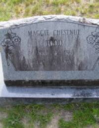Mary Margaret “Maggie” Chestnut Todd