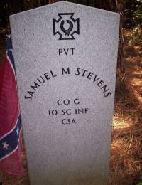 Pvt Samuel M Stevens