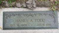 Haney A. Todd