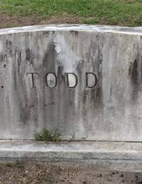 Duff and Mannie Todd headstone