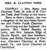 Betty Chestnut Obit.