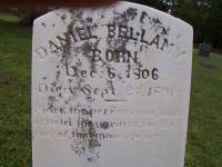 Daniel Bellamy 1806 - 1891 Bellamy Cem