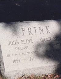 John Frink headstone