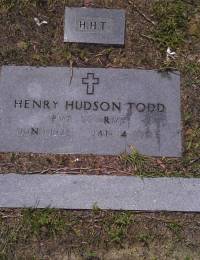 Todd, Henry Hudson Grave Marker