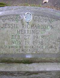 Herring, Jessie R marker